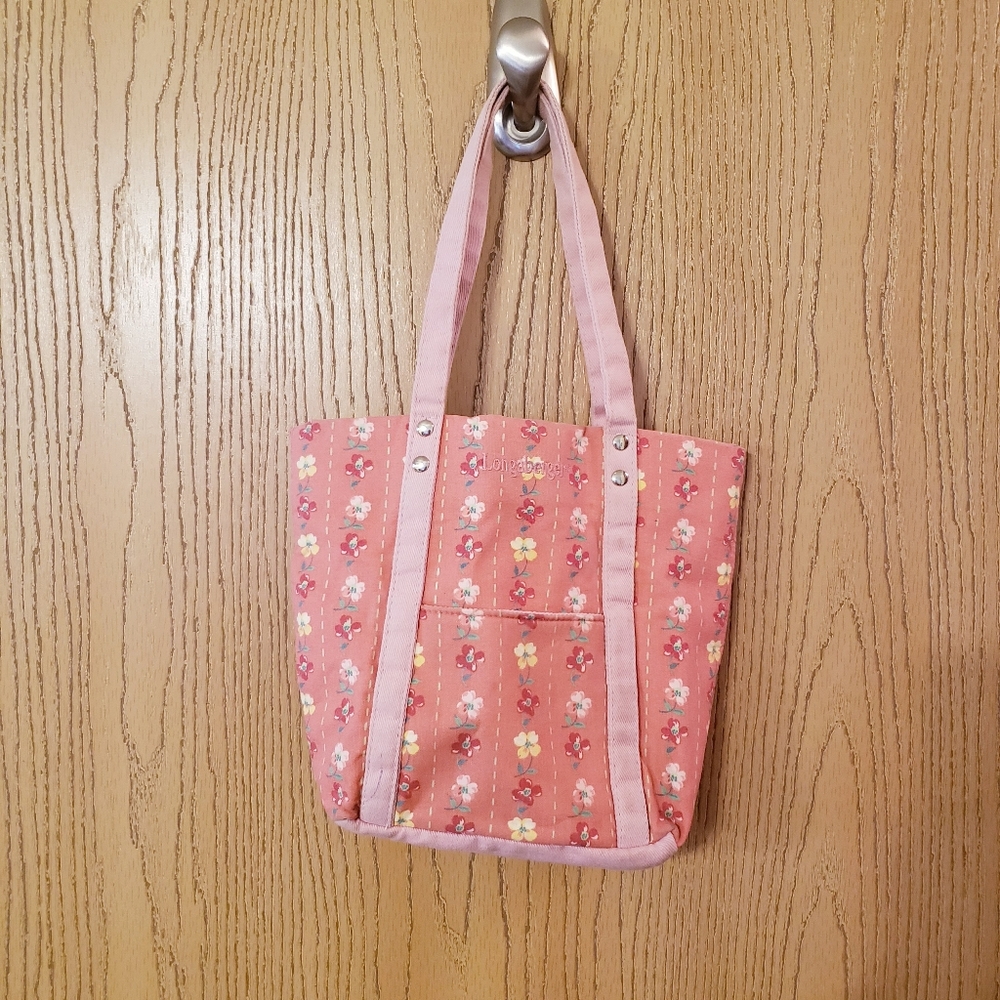 Longaberger Floral Tote